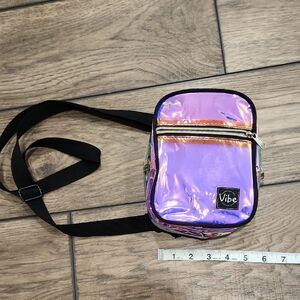 Vibe Iridescent Bag with Black Strap